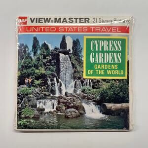 NEW SEALED View-Master 1970s US Travel Cypress Gardens (A999)